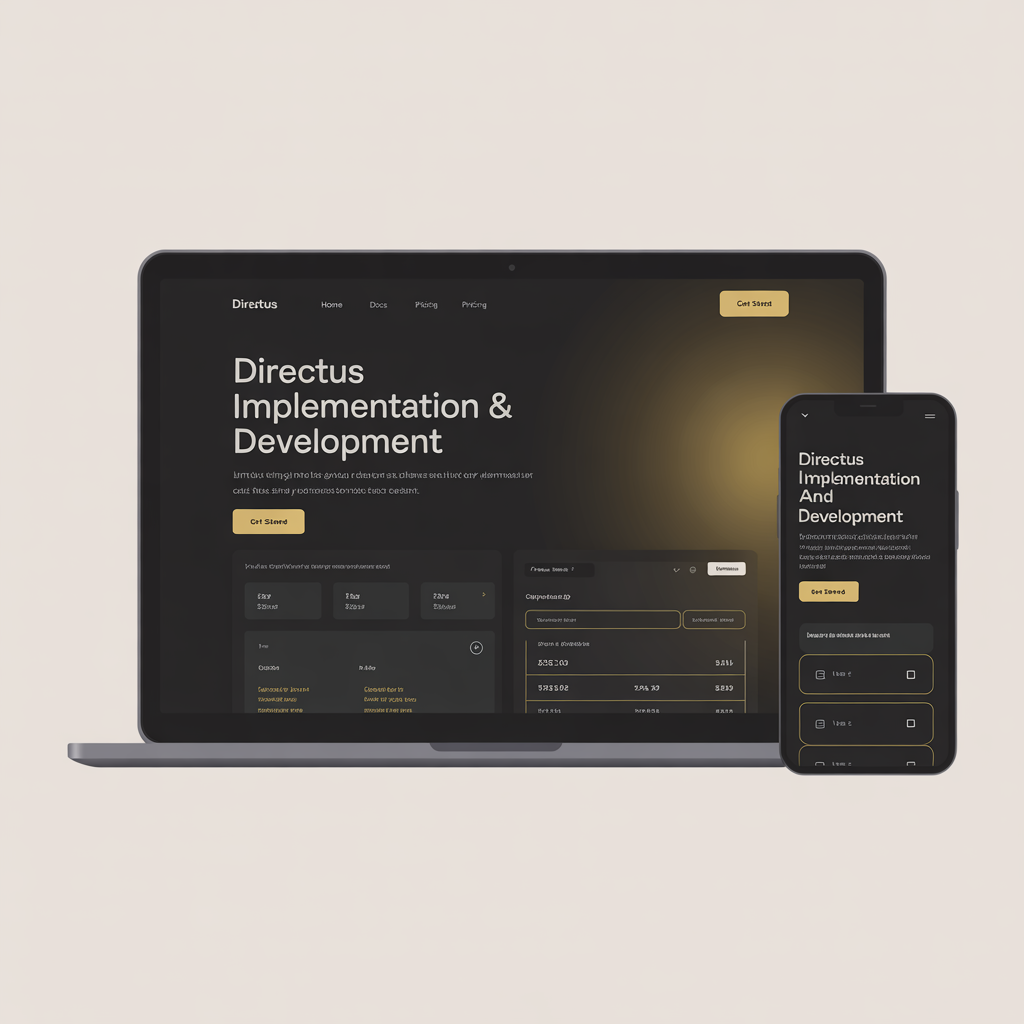 directus-implementation platform mockup