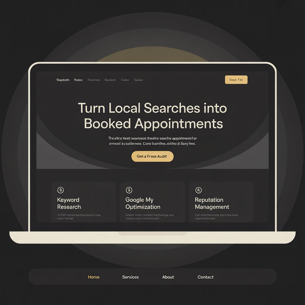 SEO for Dentists website mockup