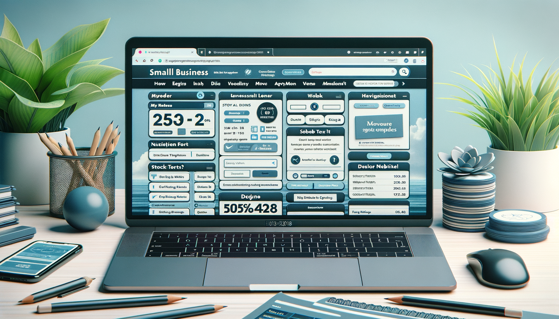 Example of an outdated website with cluttered layout, slow loading, and dated design